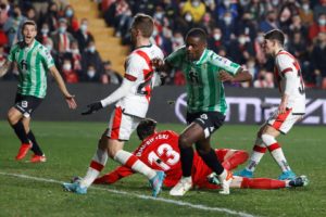 Rayo Vallecano vs Real Betis (22:15 – 08/01) | Xem lại trận đấu