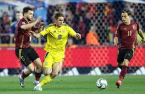 Bỉ vs Ukraine (02:45 – 24/03) | Xem lại trận đấu